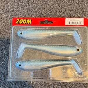 Zoom Shimmering Blue and Silver Swimmer Lures